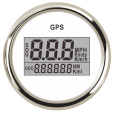 PLG2 DN52mm 12/24V Car and Boat General GPS Odometer Speedometer(WS)