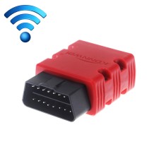 KONNWEI KW902 Mini WiFi OBDII Car Auto Diagnostic Scan Tools WIFI Auto Scan Adapter Scan Tool Support Android and Apple System(Red)