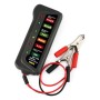 Tirol T16897 12V Auto Car Digital Battery Tester Tester 6 Светодиодный фонарь дисплей