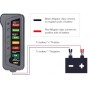 Tirol T16897 12V Auto Car Digital Battery Tester Tester 6 Светодиодный фонарь дисплей