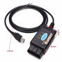 ELM327 Interface USB OBDII Auto Diagnostic Scanner Tool with Switch