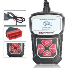 Konnwei KW310 OBD Detacter Detector Code Reader ELM327 Diagnostic Tool (Black)