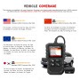 Launch Creader CR3001 Car Color Screen Code Reader OBD2 Fault Detector Diagnostic Tool