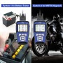 JDiag M100 Motorcycles 2 in1 OBD Scanner Battery Tester