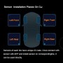 V11 Bluetooth 4.0 TPMS Внешний мониторинг давления шин Android / iOS