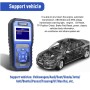 KONNWEI KW450 Car 2.8 inch TFT Color Screen Battery Tester Support 2 Languages / System  XP WIN7 WIN8 WIN10