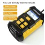 KONNWEI KW510 3 in 1 Car Battery Tester / Charger / Repairer  Support 8 Languages