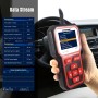 KONNWEI KW681 Car 2.4 inch TFT Screen OBD Fault Diagnosis + 6V-12V Battery Tester Support 9 Languages