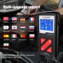KONNWEI KW710 Car 3.2 inch 6V-24V Lead-acid Battery Tester Support 13 Languages