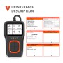 Viecar VP101 Car Code Reader OBD2 Analyzer Diagnostic Scanner
