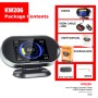 KONNWEI KW206 2 in 1 OBDII / EOBD12V Car Fault Scanner + 3.5 inch LCD Monitor