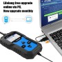 Konnwei KW350 OBDII 12 В. Диагностика CAR Scanner с 2 -дюймовым черно -белым экраном V007 для Audi / Volkswagen