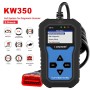 Konnwei KW350 OBDII 12 В. Диагностика CAR Scanner с 2 -дюймовым черно -белым экраном V007 для Audi / Volkswagen