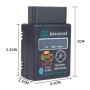 HH OBD ELM327 OBDII v1.5 Bluetooth Advanced Scan Tool Инструмент беспроводной скорости топлива диагностики диагностики