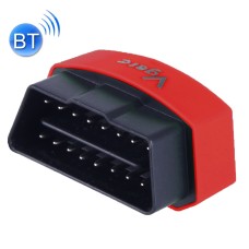 Vgate iCar3 Super Mini OBDII Bluetooth V3.0 Car Scanner Tool, Support Android OS, Support All OBDII Protocols(Red)