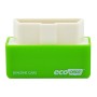 Super Mini EcoOBDII Plug and Drive Chip Tuning Box for Benzine, Lower Fuel and Lower Emission(Green)