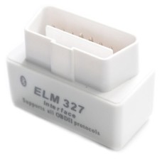 ELM327 OBDII V1.5 Bluetooth Auto Car Diagnostic Scan Tool(White)