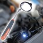 Retractable Vehicle Car Chassis Inspection Mirror with 3 PCS 5mm LED Lights, Mirror Diameter: 82mm, Max Expanding Length: 760mm