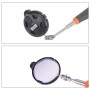 Retractable Vehicle Car Chassis Telescoping Inspection Mirror with 1 PCS 5mm LED Light, Mirror Diameter: 55mm, Max Expanding Length: 940mm