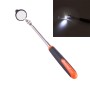 Retractable Vehicle Car Chassis Telescoping Inspection Mirror with 1 PCS 3mm LED Light, Mirror Diameter: 32mm, Max Expanding Length: 905mm