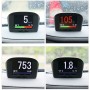 AUTOOL X50 Plus HUD Head-up Display Water Temperature Meter Odometer Car OBD Smart Digital Meter & Alarm Clock Car OBD2 Smart Multi-function Digital Alarm Meter