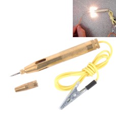 CNJB-85016 Pure Copper Circuit Tester and Electrical Voltage Detector Pen Set With Crocodile Clip 6-24V, Wire Length: 60cm