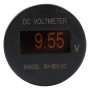 B3397 Car Modified OLED Screen DC Voltmeter 6-60V
