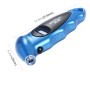 SHUNWEI SD-2802 Digital Tire Pressure Gauge 150 PSI 4 Settings for Car Truck Bicycle with Backlit LCD and Non-Slip Grip(Blue)