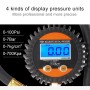 Car Digital LCD Display Tire Air Pressure Inflator Gauge Vehicle Tester Inflation Monitoring