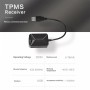 USB TPMS Tire Pressure Monitoring System Android with External Sensor for Car Radio DVD Player