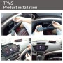 USB TPMS Система мониторинга давления в шинах Android с внутренним датчиком для Car Radio DVD -плеер