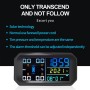 T13 Car Built-in High Precision Solar Charging Tire Pressure Monitoring System TPMS