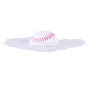 Creative 3D Deco Sport Balls Car Window Crack Decal Sticker (Baseball)