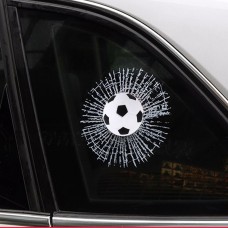 Творческие 3D Deco Sport Balls Car Crack Crack Decal Sticker (футбол)