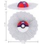 Creative 3D Deco Pokemon Go Car Window Crack Decal Sticker