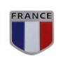 Французский стиль флага Shield Shape Metal Car Значок декоративная наклейка