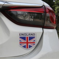 Металлическая наклейка в стиле флага Англии
