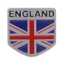 England Flag Style Metal Car Sticker