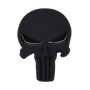 Pure Black Skull Metal Car Sticker