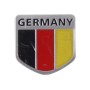 Germany Flag Style Metal Car Sticker