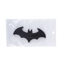 Bat Shape Shining Metal Car Free Sticker(Black)