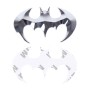 Bat with Crystal Eyes Shape Shining Metal Car Free Sticker