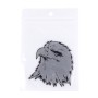 Owl Head Shape Shining Metal Car Free Sticker