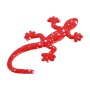 Гекковая форма металлическая автомобильная декоративная наклейка (красная)