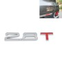3D Универсальный наклейка хромированного металла 2.8T Автомобильная эмблема наклейка на стикер автомобиль Трейлер идентификация газа, размер: 8,5x2,5 см