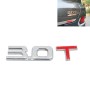 3D Универсальный наклейка хромированного металла 3,0T Автомобильная эмблема наклейка на стикер автомобиль Трейлер идентификация газа, размер: 8,5x2,5 см.