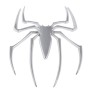 Metal Spider Style Chrome Badges(Silver)