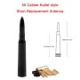 50 Cal Caliber Forme Modified Car Antenna Aerial, длина: 138 мм (черный)