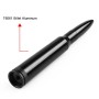 50 Cal Caliber Bullet Shape Modified Car Antenna Aerial, Length: 138mm (Black)