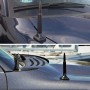 50 Cal Caliber Bullet Shape Modified Car Antenna Aerial, Length: 138mm (Blue)